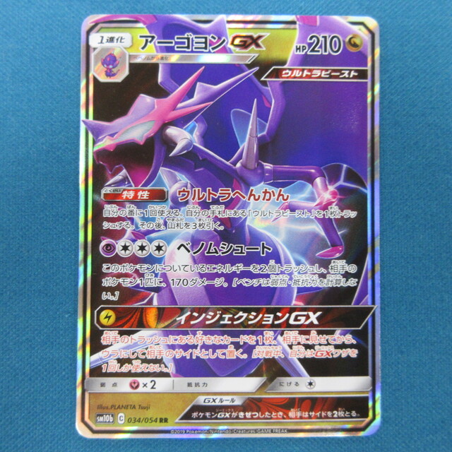 ポケモンカード アーゴヨンGX スカイレジェンド RR(ダブルレア
