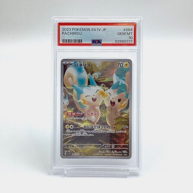 ポケモンカード パチリス PSA10 PSA10鑑定済〕パチリス【AR】{084/078}