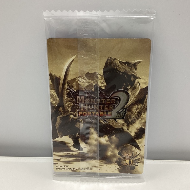 新品未開封 セミコンプ モンスターハンター カードウエハース モンハン　② モンスターハンター 20th Anniversary カードウエハース （食玩