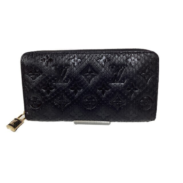 【極希少】ルイヴィトン パイソン ジッピーウォレット モノグラム IC LOUIS VUITTON ルイヴィトン モノグラム パイソン ジッピー