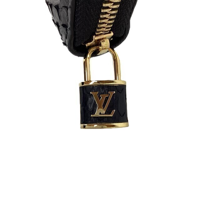 ルイ・ヴィトン ジッピー・ウォレット N80686 パイソン サイテス