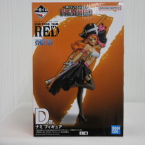 BANDAI - 一番くじワンピースFILM REDA賞D賞ルフィ　ナミ　フィギュア 未開封品】フィギュア D賞 ナミ 一番くじ ワンピース FILM RED