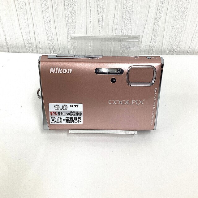 未使用】ニコン COOLPIX S52 CORAL PINK - サーリアル - 新感覚