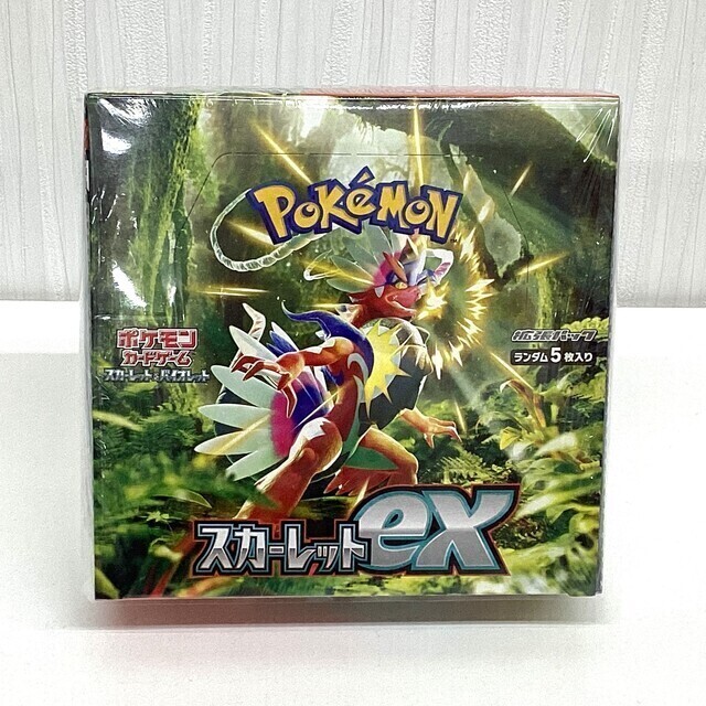 ポケモンカード スカーレットEX 1BOX 未開封 シュリンク付き