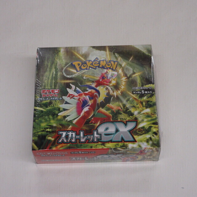 ポケモンカード スカーレットEX 1BOX 未開封 シュリンク付き