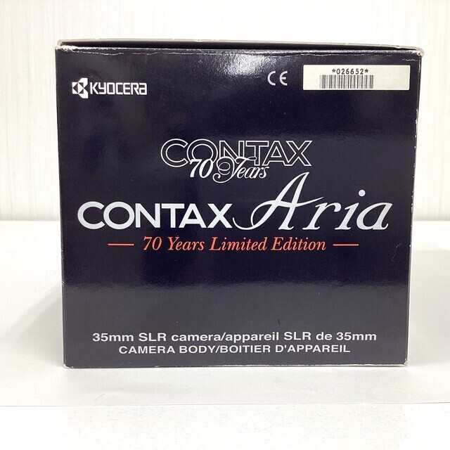 Contax コンタックス Aria 70th CONTAX Aria 70th 70 Years Limited Edition SLR Camera From